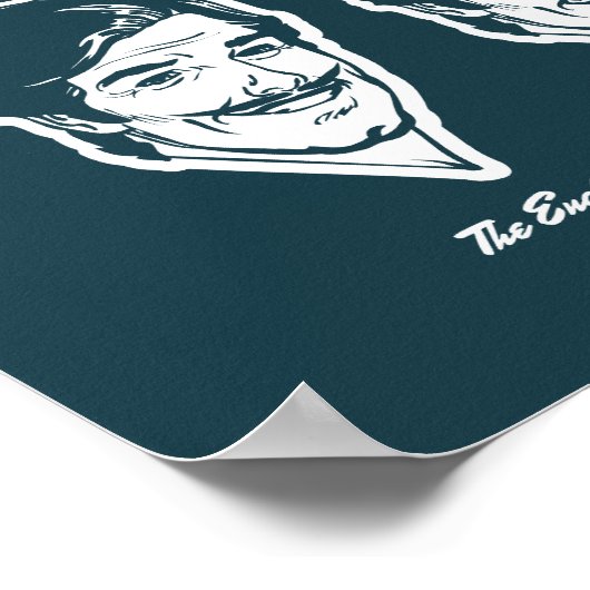 Wunderschöne Welt von Mustaches Poster (Ecke)