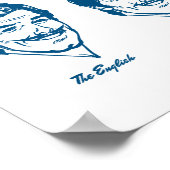 Wunderschöne Welt von Mustaches Poster (Ecke)