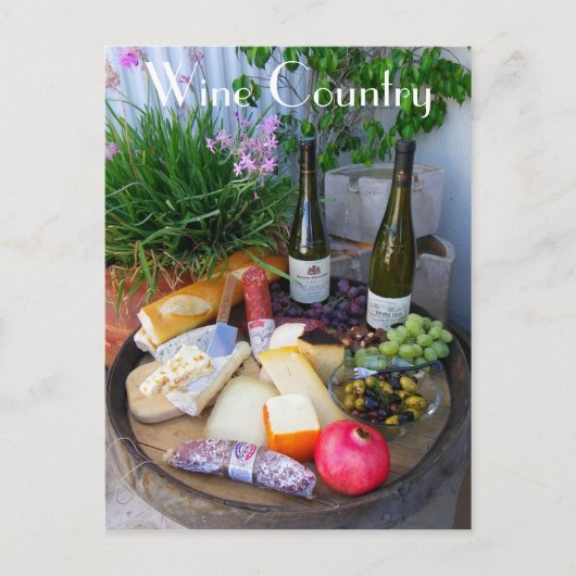 Wunderschöne Wine Country Postcard! Postkarte (Vorderseite)