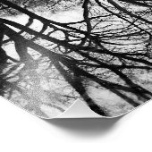 Wunderschöne Winterlandschaft im Zentralpark Fotodruck (Ecke)