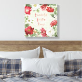 Wunderschöne Wintertage Leinwanddruck (Insitu (Schlafzimmer))