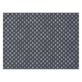 Wunderschöne Wohngestaltung der Blue und Metallic Tischdecke (Vorderseite (Horizontal))