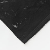 Wunderschöne Wölfe Schwarz und Weiß Leaf uns allei Fleecedecke (Ecke)