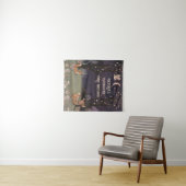 Wunderschöne Woodland Moonlight Babydusche Wandteppich (Beispiel (Horizontal))