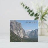 Wunderschöne Yosemite Postcard! Postkarte (Stehend Vorderseite)
