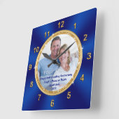 Wunderschöne, zum Hochzeitstag passende Uhr mit FO (Winkel)