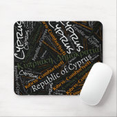 Wunderschöne zyprische Flaggenfarben Patriotic Mousepad (Mit Mouse)