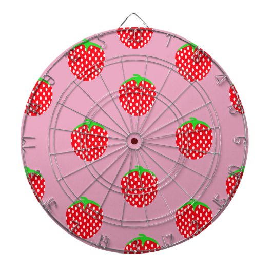 Wunderschöner Beeren-Sommer Dartscheibe (vorne)