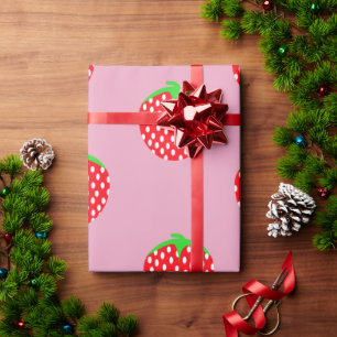 Wunderschöner Beeren-Sommer Geschenkpapier