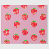 Wunderschöner Beeren-Sommer Geschenkpapier (Flach)