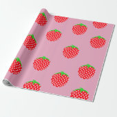 Wunderschöner Beeren-Sommer Geschenkpapier (Ungerollt)