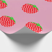 Wunderschöner Beeren-Sommer Geschenkpapier (Ecke)