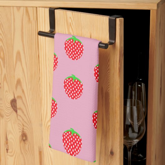 Wunderschöner Beeren-Sommer Geschirrtuch (Drittel gefaltet)