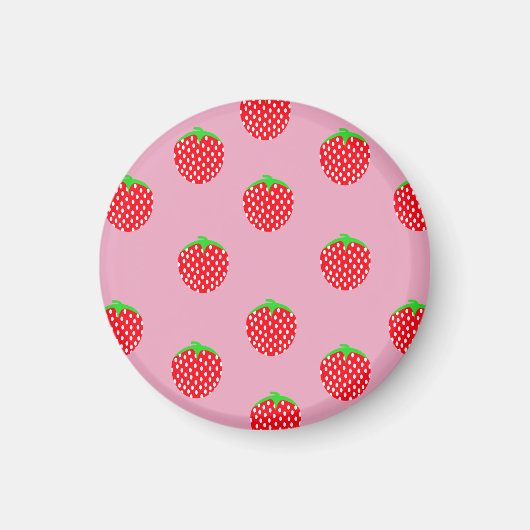 Wunderschöner Beeren-Sommer Magnet (Vorne)