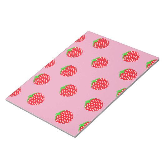 Wunderschöner Beeren-Sommer Notizblock (angewinkelt)