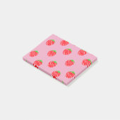 Wunderschöner Beeren-Sommer Post-it Klebezettel (angewinkelt)
