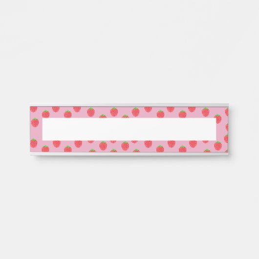 Wunderschöner Beeren-Sommer Türschild (Vorderseite )