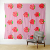 Wunderschöner Beeren-Sommer Wandteppich (Beispiel (Horizontal))
