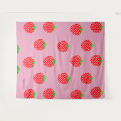 Wunderschöner Beeren-Sommer Wandteppich (Vorderseite (Horizontal))