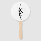 Wunderschöner chinesischer Zodiac-Rat-#001- Fächer (Vorderseite)