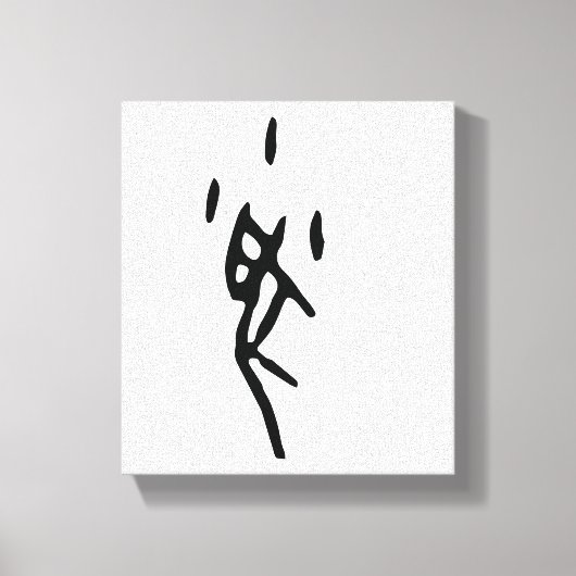 Wunderschöner chinesischer Zodiac-Rat-#001- Leinwanddruck (Vorderseite)