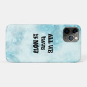 Wunderschöner Cooler Blaumarmor Case-Mate iPhone Hülle (Rückseite (Horizontal))