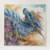 Wunderschöner Drache Puzzle (Horizontal)