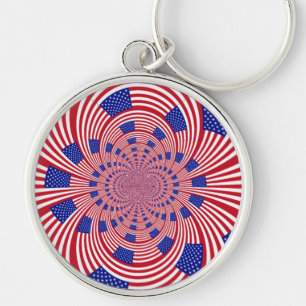 Wunderschöner Erstaunlicher Kaleidoskop der Verein Schlüsselanhänger