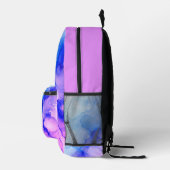 Wunderschöner farbenfroher Rucksack, einzigartig Bedruckter Rucksack (Rechts)