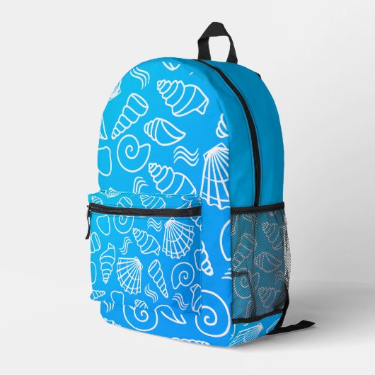 Wunderschöner farbenfroher Rucksack, einzigartig Bedruckter Rucksack (Rückseitige Ecke Rechts)
