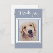 Wunderschöner Golden Labrador Welpe Vielen Dank Dankeskarte (Vorne/Hinten)