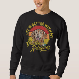 Wunderschöner Golden Retriever Dog Sweatshirt