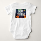 Wunderschöner Halloween Baby Jersey Bodysuit Baby Strampler (Rückseite)