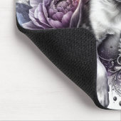 Wunderschöner Hundehund/Boston Terrier Dog Mousepad (Ecke)