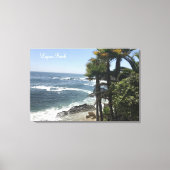 Wunderschöner Küstenstrand Ocean Laguna Beach, CA Leinwanddruck (Vorderseite)