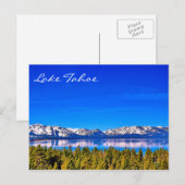 WUNDERSCHÖNER LAKE TAHOE POSTKARTE (Vorne/Hinten)