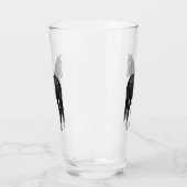 Wunderschöner Pferdehengst aus dem Schwarzen Viert Glas (Links)