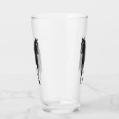 Wunderschöner Pferdehengst aus dem Schwarzen Viert Glas (Rechts)