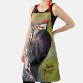 Wunderschöner Pileated Woodpecker auf dem Baum Schürze (InSitu)