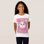 👻 🎀 wunderschöner Pinkoween T - Shirt für Girls! (Vorne ganz)