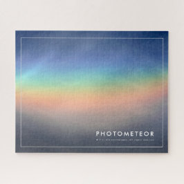 Wunderschöner Regenbogen in den Wolken Puzzle