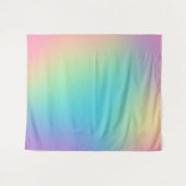 Wunderschöner Regenbogenverlauf Wandteppich (Vorderseite (Horizontal))