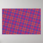 Wunderschöner schottischer Tartan Poster (Vorne)