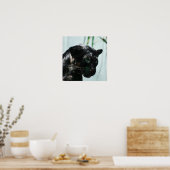 Wunderschöner Schwarzer Panther Poster (Küche)