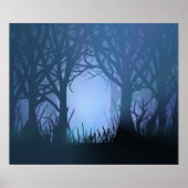 Wunderschöner Wald. Poster (Vorne)