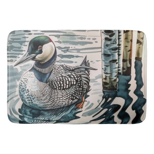 wunderschöner Wasserballon Badematte (Vorderseite)