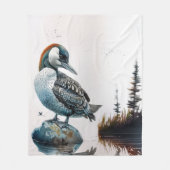 wunderschöner Wasserballon Fleecedecke (Vorderseite)