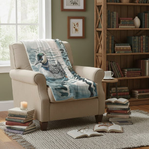 wunderschöner Wasserballon Fleecedecke