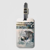 wunderschöner Wasserballon Gepäckanhänger (Vorderseite Vertikal)