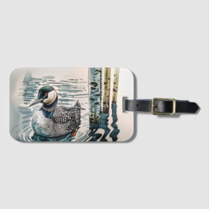 wunderschöner Wasserballon Gepäckanhänger